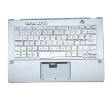 For Asus GA401Q GA401 GA401I GA401U Palmrest Case Backlit Keyboard Silver 14