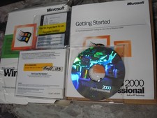 MICROSOFT WINDOWS 2000 PROFESSIONAL FULL OPERATING SYSTEM MS WIN PRO=NEW BOX= picture