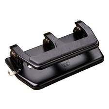 Master Products MP40 3-Hole Punch 30 Sheet Capacity Black picture