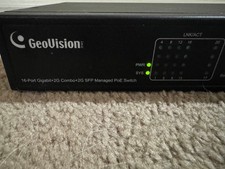 GeoVision GV-APOE1611-V2 16-Port Gigabit PoE+ Switch/4 SFP Uplink Ports picture