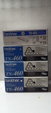LOT-4 GENUINE OEM BROTHER TN-460 BLACK HIGH YIELD TONER CARTRIDGE * READ picture