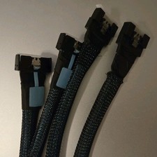 2 SAS 4.0 SFF-8654 8i To MCIO SFF-TA-1016 8i 74p 50cm Cables picture