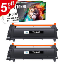 2PK TN660 Toner Cartridge For Brother TN630 MFC-L2700DW DCP-L2540DN HL-L2320D picture