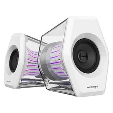 Edifier G2000 Pro White 2.0 Wireless Gaming Speakers 64W RGB Bluetooth 5.4 PC picture