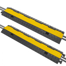 2-Pack Heavy Duty Cable Ramp, Protective Cover with 2-Channel Design, 2000 Lbs L picture