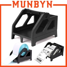 MUNBYN Label Holder for Rolls and Fan-Fold Labels for Desktop Label Printer US picture