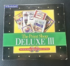 Broderbund THE PRINT SHOP DELUXE III 1997 picture