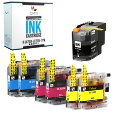 CMYi 7PK Compatible LC209 LC205 Ink Cartridges Combo fits Brother MFC-J5620DW picture