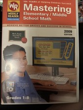 Mastering Elementary & Middle School Math Grades PC MAC DVD home school learning picture