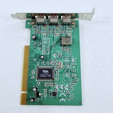 VIA VT6306 FireWire 3+1 Port PCI PC Computer Controller Card NEW OPEN BOX picture