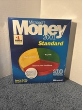 Vintage Microsoft Money 2001 Standard NOS NEW picture