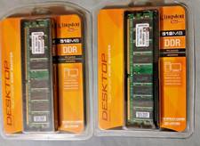 Kingston Technol 512 MB RAM PC3200 Memory Chip 400mhz DDR KVR400/512R NEW Sealed picture