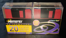 New Sealed Box 20 Memorex 3.5 HD Rainbow Pack Computer Disks IBM Format with Box picture