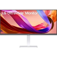 LG UltraWide 34 FHD IPS White Monitor 100Hz USB-C incl Speaker | Open Box picture