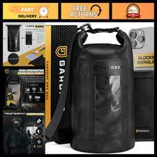 Military Grade Faraday Bag - Waterproof EMP Shield for Laptops & Phones, Large S picture