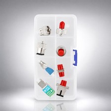 OTDR Test Adapter Kit 8Pcs SC FC ST LC Fiber Optic Connectors picture
