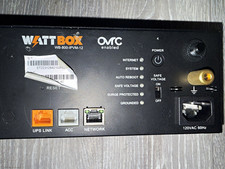 WattBox WB-800-IPVM-12 OvrC IP Surge Protector Power Conditioner 12 Outlets picture