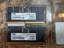 TWSC 32GB DDR5 SO-DIMM RAM Kit (2x16GB) TDS5DSAG08-56TB46C PC5-44800 picture
