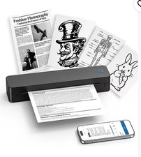 D830 Portable Printer Wireless for Travel - Supports 8.5 x 11 Inch, Thermal picture