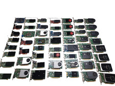 LARGE set of 55 Nvidia GPUs Full height and Small form, QUADRO, NVS, ETC picture