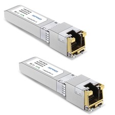 10GBASE-T SFP+ RJ45 Network Transceiver Module, 10Gb SFP to RJ-45 Copper Mini... picture