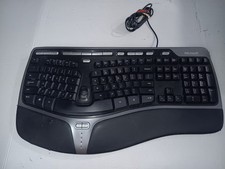 Microsoft Natural Ergonomic Keyboard 4000 V1.0 KU-0462 Wired Tested Working OEM picture