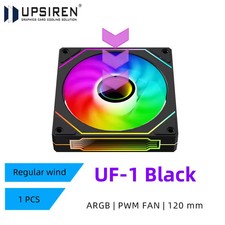 UPSIREN UF-1 PRISM 4 PRO 120MM ARGB PWM PC Cooling Fan 45.2CFM Quiet picture