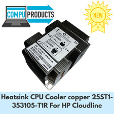 HP Heatsink CPU Cooler copper 25ST1-353105-T1R For HP Cloudline CL2200 Gen10 picture