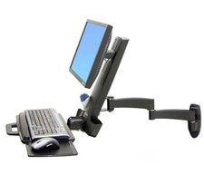 ERGOTRON 45-230-200 200 SERIES COMBO ARM (BLACK) picture