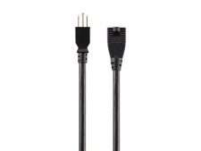 Monoprice Extension Cord 50ft Black For Computers, Monitors, and Network Devices picture