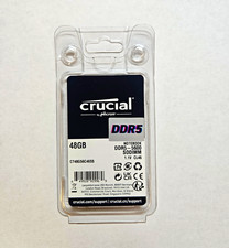Crucial 48GB DDR5-5600 SO-DIMM Laptop RAM 262-Pin Non-ECC CT48G56C46S5 picture