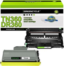 1PK TN360 Toner + 1PK DR360 Drum Unit For Brother HL 2140 2170W MFC 7340 7840W picture