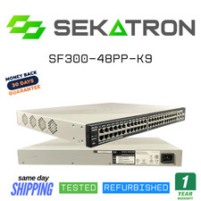 🔀 Cisco SF300-48PP-K9 Small Business Managed • 48-Port PoE+ Gigabit ⚡ picture