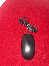 Genuine HP USB Black Wired Optical Mouse 672662-001 picture