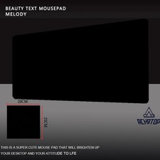 New Extended Gaming Mouse Pad Large Size Desk  Anti-Slip Mat 800MM X 300MM picture