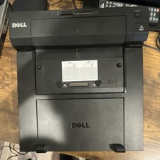 Dell Docking Station MT002 Built-In USB Port VGA DVI Ethernet Audio Out Black picture