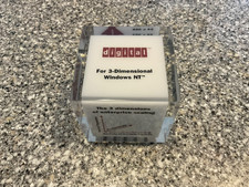 Vintage digital (dec) Windows NT  in Lucite Paperweight picture