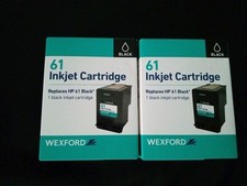 Wexford 61 Black Ink Cartridge 2Pack Compatibl for HP DeskJet ENVY Officejet New picture