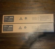 NEW Sharp MX-61NT-BA (Set 2) Toner Cartridge Printers OEM Genuine Sealed In Boxs picture