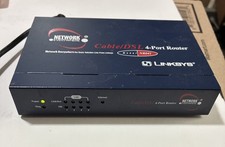 Linksys Network Everywhere NR041 Cable/DSL 4-Port Router - Tested Working, Reset picture