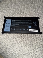 42Wh 11.4V WDXOR A0D63-EA-XY Laptop Battery for Dell Inspiron 15 5568 13 7368  picture