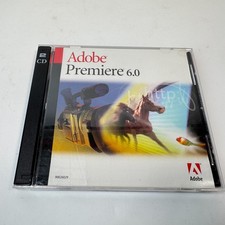Adobe Premiere 6.0 Upgrade CD w/ Serial Number +SmartSound Quicktracks Macintosh picture