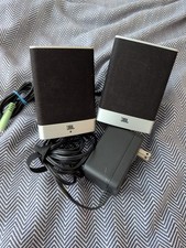 JBL Computer Desktop Rhythm Speakers W/ Power Adapter-TESTED HP 5187-8359 picture