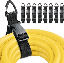 Heavy Duty Extension Cord Holder Organizer (8 Pack black) 17 Inch Adjustable ... picture