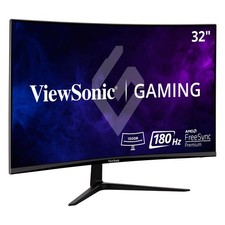 ViewSonic VX3218-PC-MHD 32 Inch 1080p Curved Gaming Monitor, 180Hz, 1ms picture