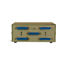 DB25 ABCD 4 Way Switch Box - Beige picture