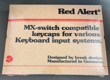 GMK Red Alert base set (genuine GMK- made in Germany) double shot ABS keycaps picture