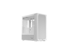 TRYX FLOVA White Mid-Tower ATX PC Case Breathable Fabric-Crafted Tempered Glass picture