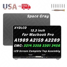 for MacBook Pro A2159 2019 EMC 3301 LCD Display Assembly Replacement Space Gray picture