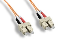SC-SC FIBER OPTIC 15Meter 62.5 125UM Duplex Multimode picture